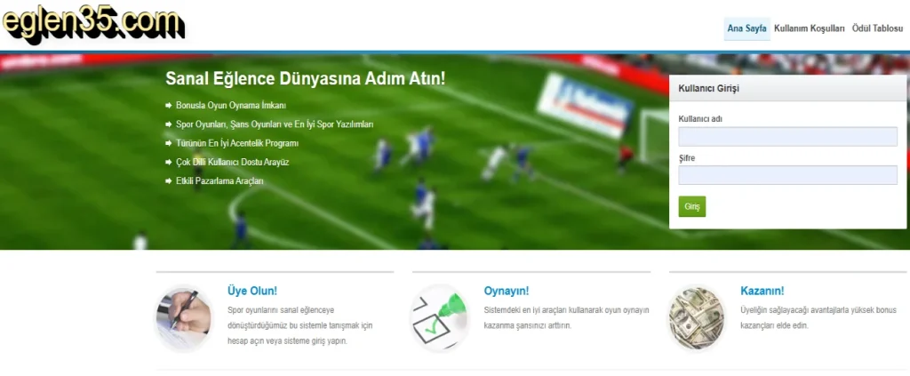 Eglen35 admin kirala mavi-beyaz tema seçeneği ile sektörün ilk sistemlerindendir.